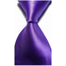 stropdas paars effen glans